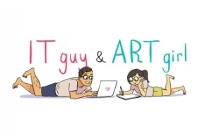 ART GIRL AND IT GUY