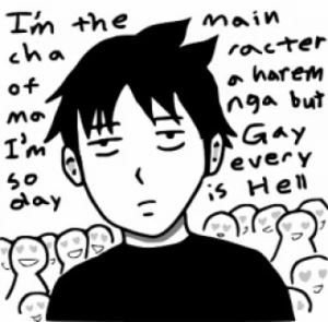 I'm the Main Character of a Harem Manga, but I'm Gay So Every Day Is Hell for Me